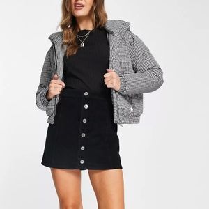 Black Corduroy Skirt